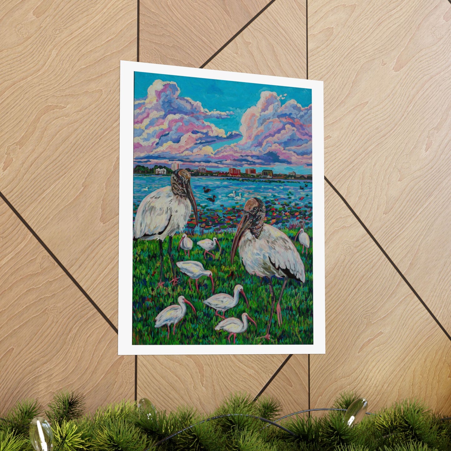 Waterfowl at Lake Morton, Lakeland— Fine Art Matte Paper Reproduction