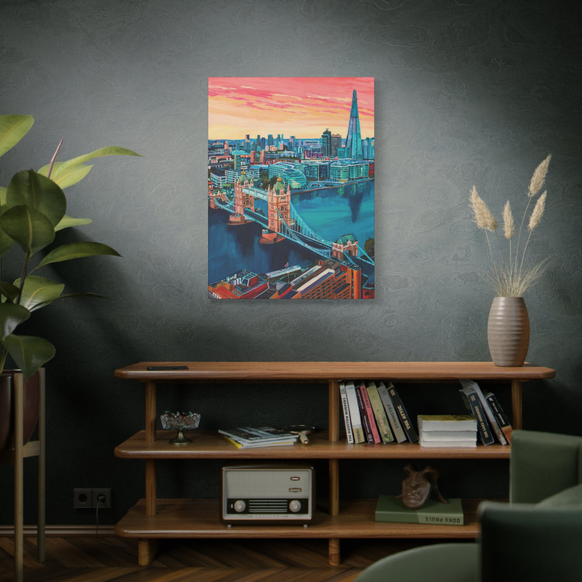 Postcards from Europe: Edinburgh —Matte Canvas, Stretched, 1.25"