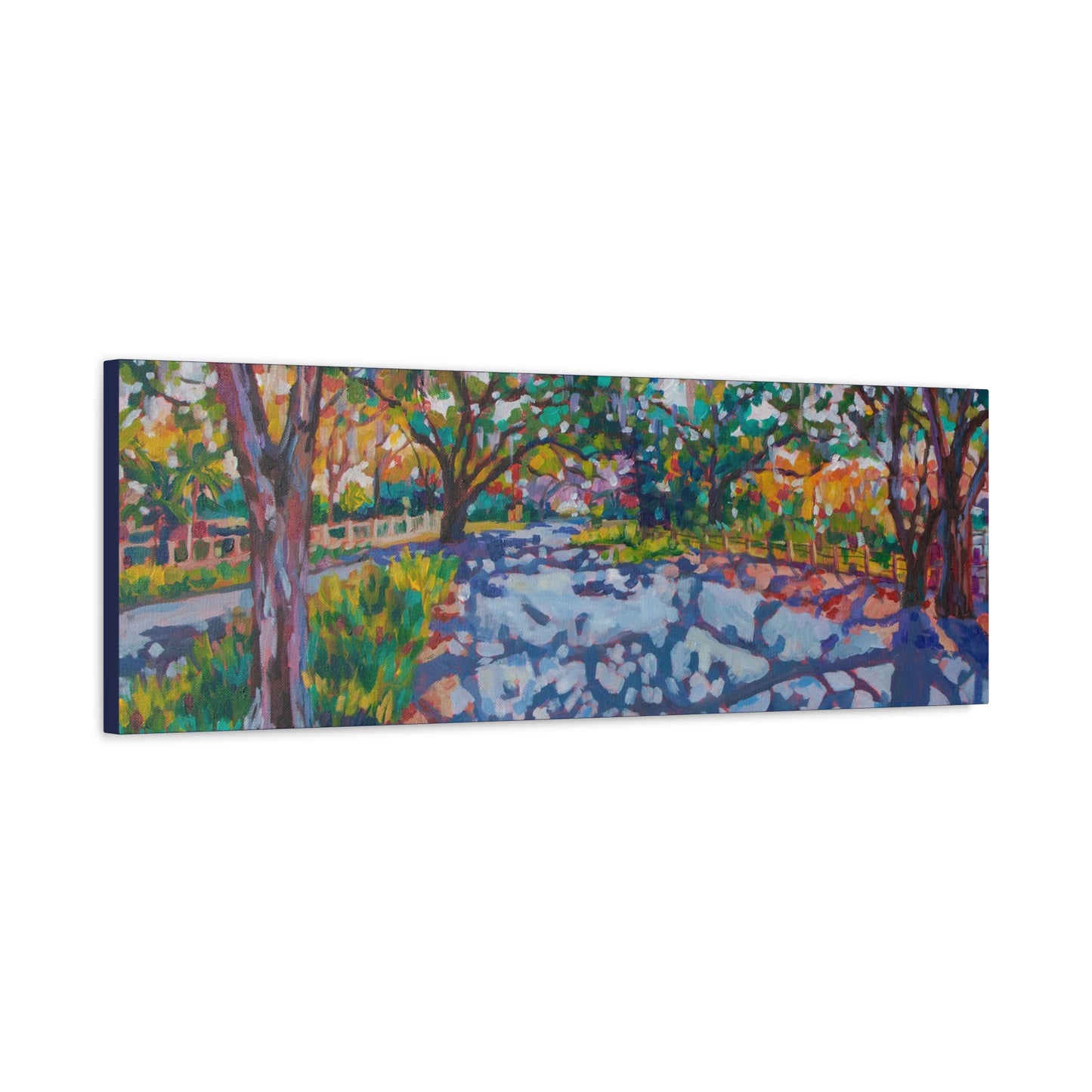 Webbed Shadow— Gallery Wrapped Canvas Reproduction