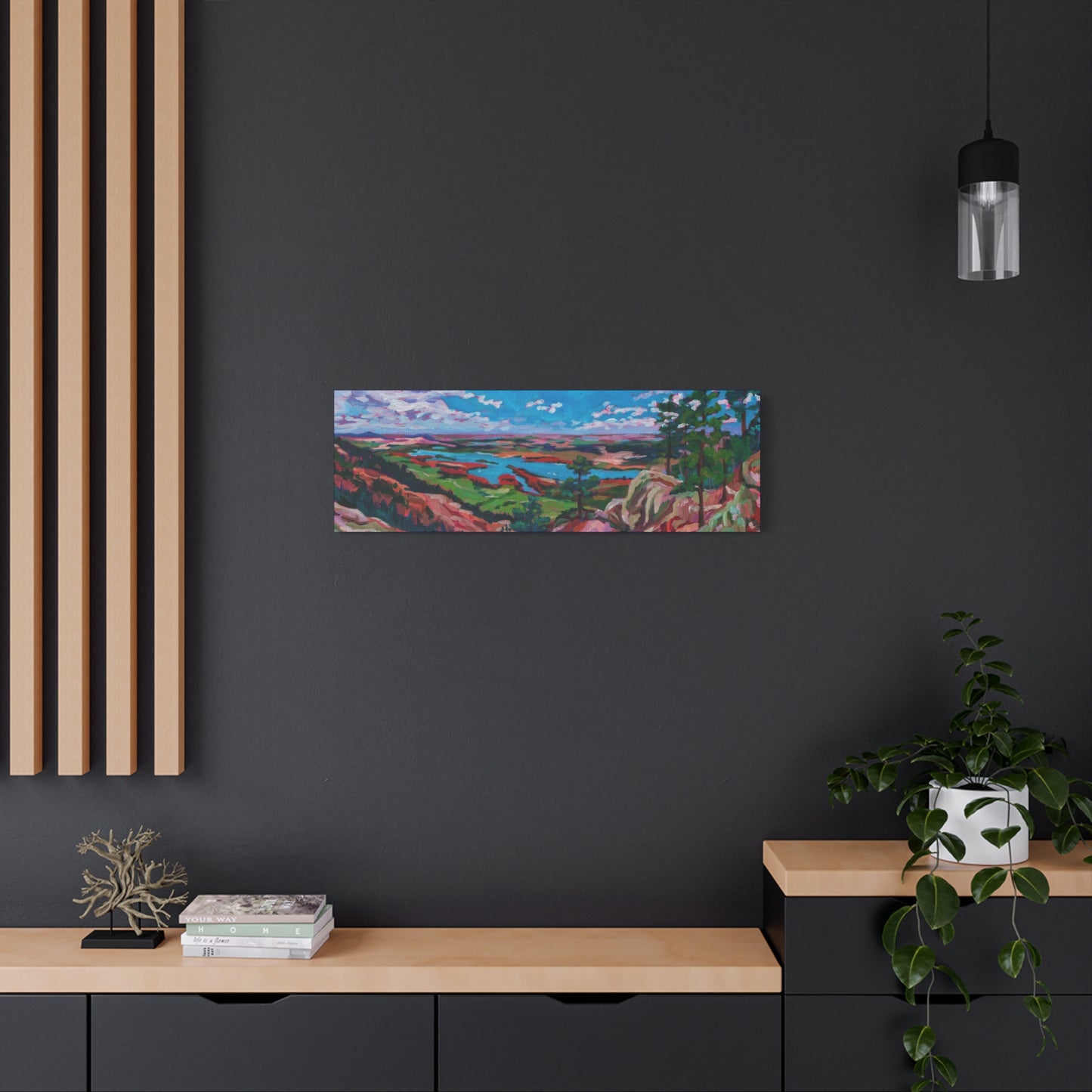 Arthur's Rock Horsetooth— Gallery Wrapped Canvas Reproduction