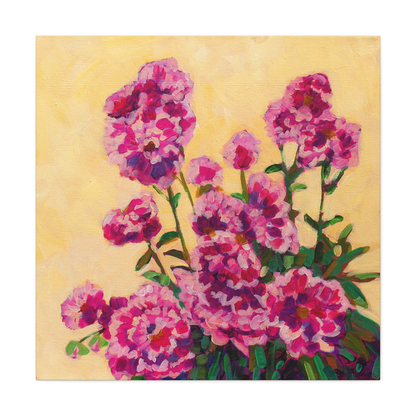 Pink Peonies—Matte Canvas, Stretched, 1.25"