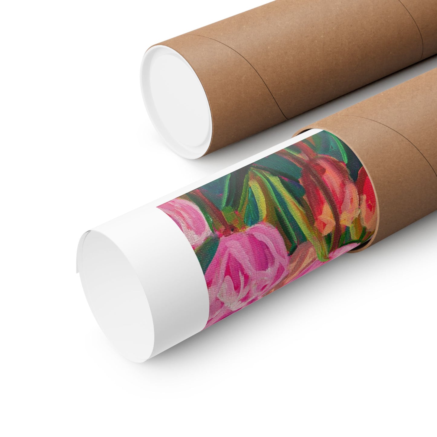 Wonder garden series- Tulip Sunset— Matte Paper Poster Reproduction