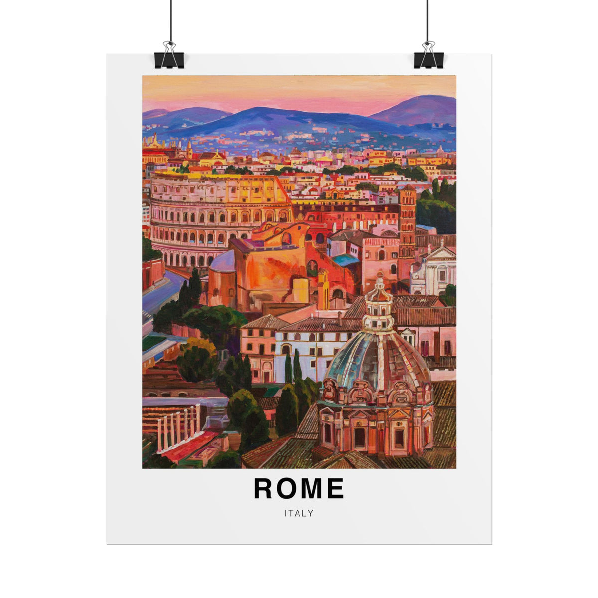 Postcards from Europe- Rome: Travel Posters Souvenirs