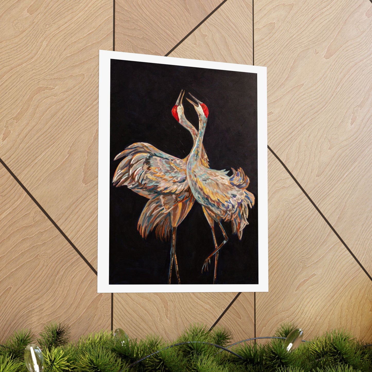Dance of the Cranes — Fine Art Matte Paper Reproduction