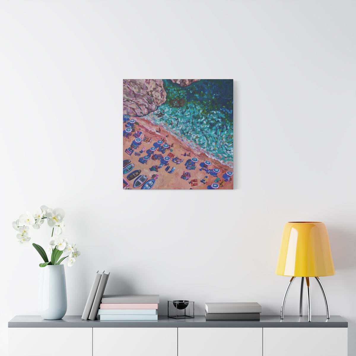 Overhead at Conca Dei Marini— Gallery Wrapped Canvas Reproductions