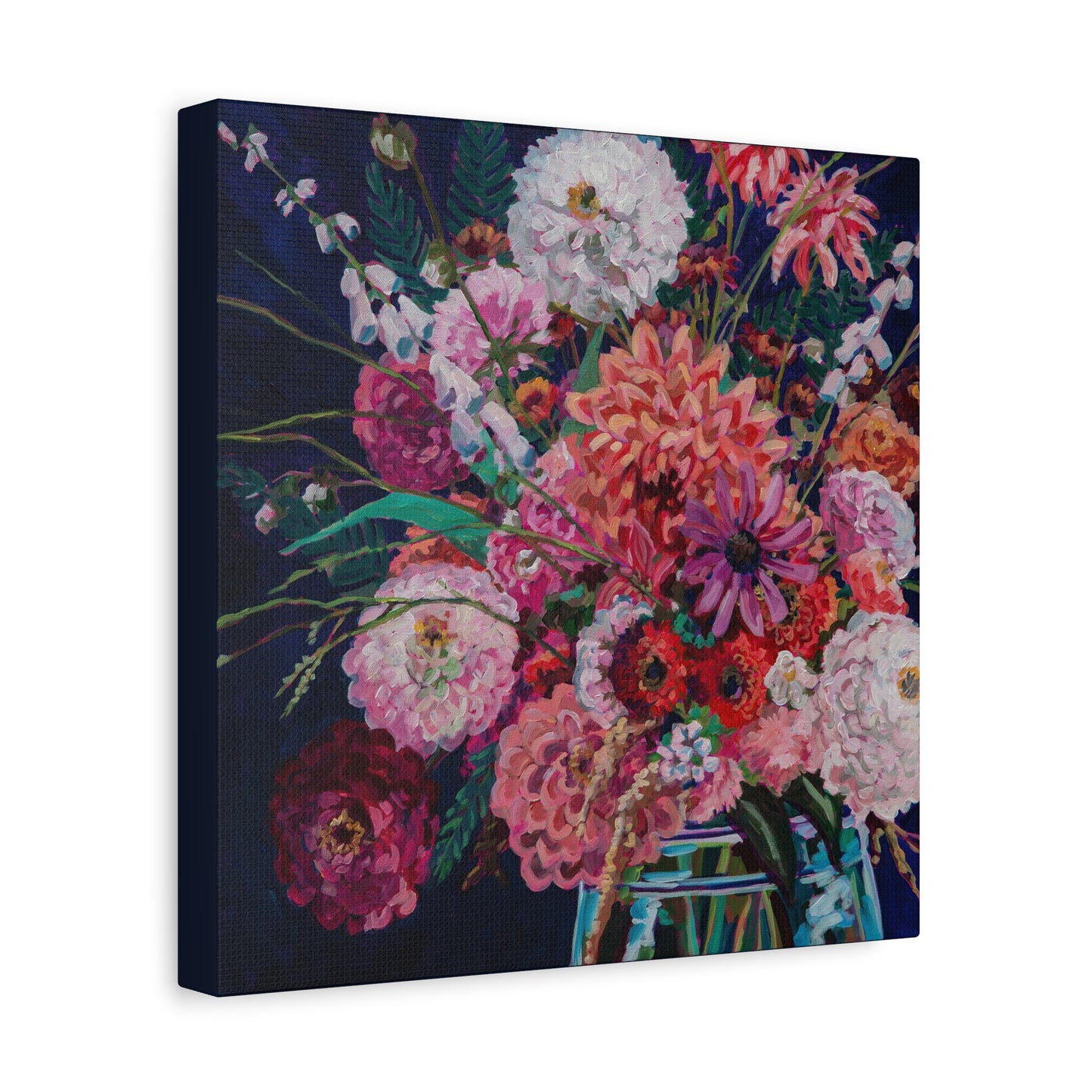 Fall Floral Still Life —Matte Canvas, Stretched, 1.25"