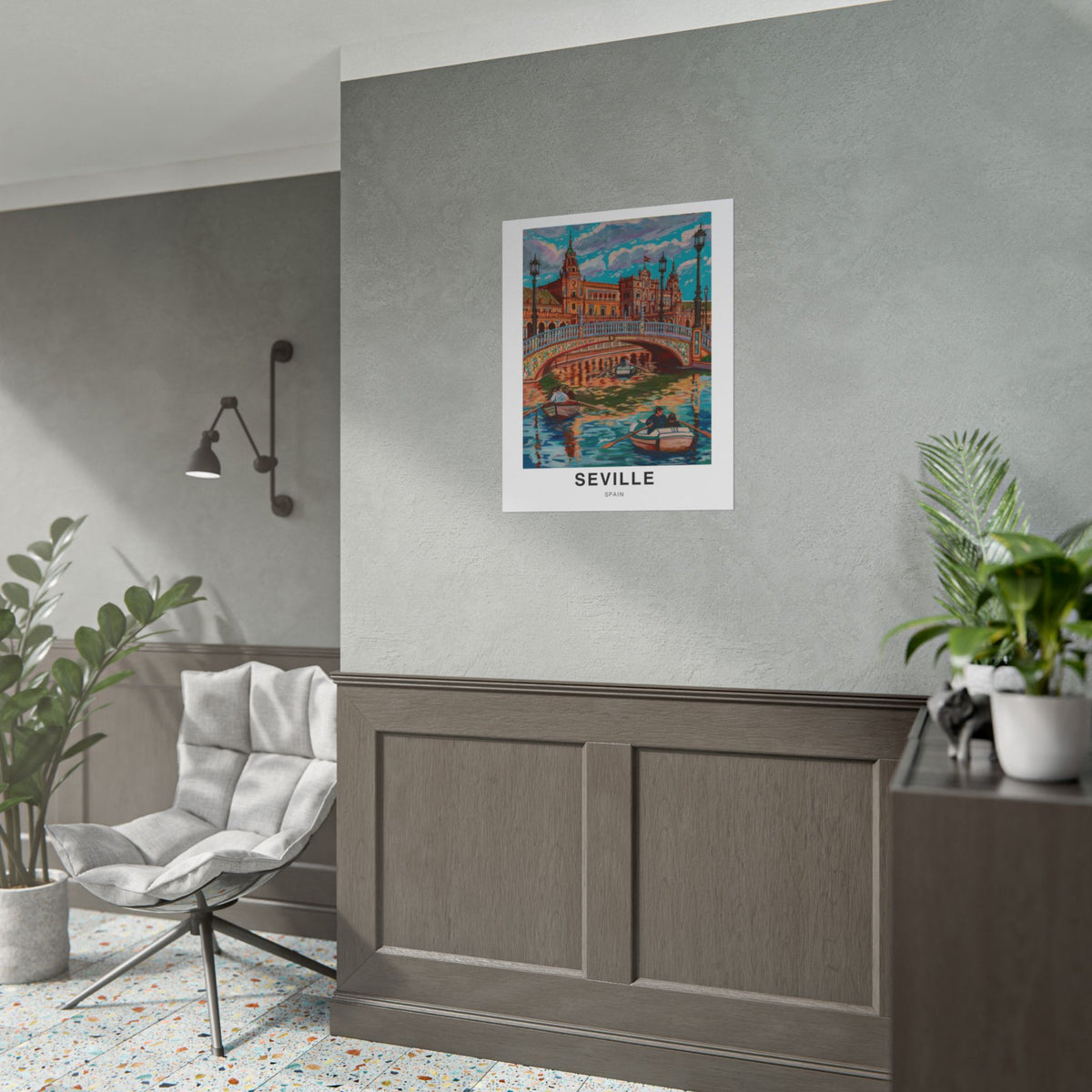 Postcards from Europe- Seville: Travel Posters Souvenirs