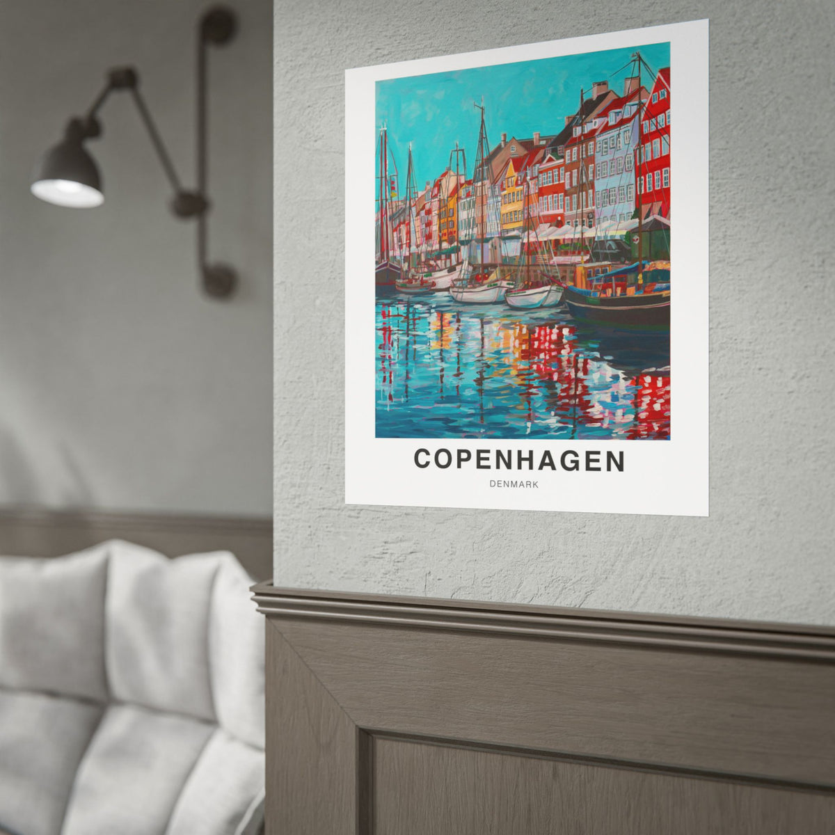 Postcards from Europe- Copenhagen: Travel Posters Souvenirs