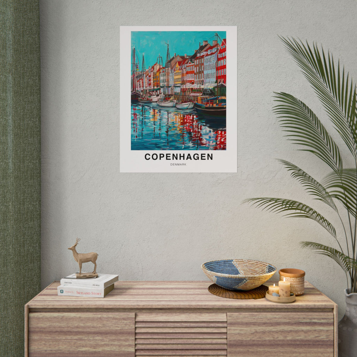 Postcards from Europe- Copenhagen: Travel Posters Souvenirs