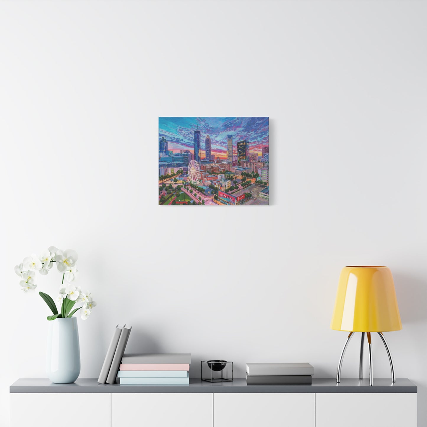 Atlanta Sunset—Matte Canvas, Stretched, 1.25"