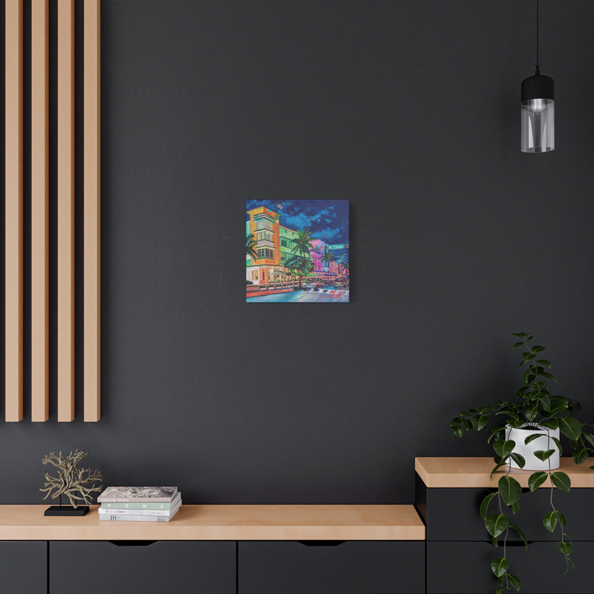 Avalon Hotel-South Beach Miami —Matte Canvas, Stretched, 1.25"