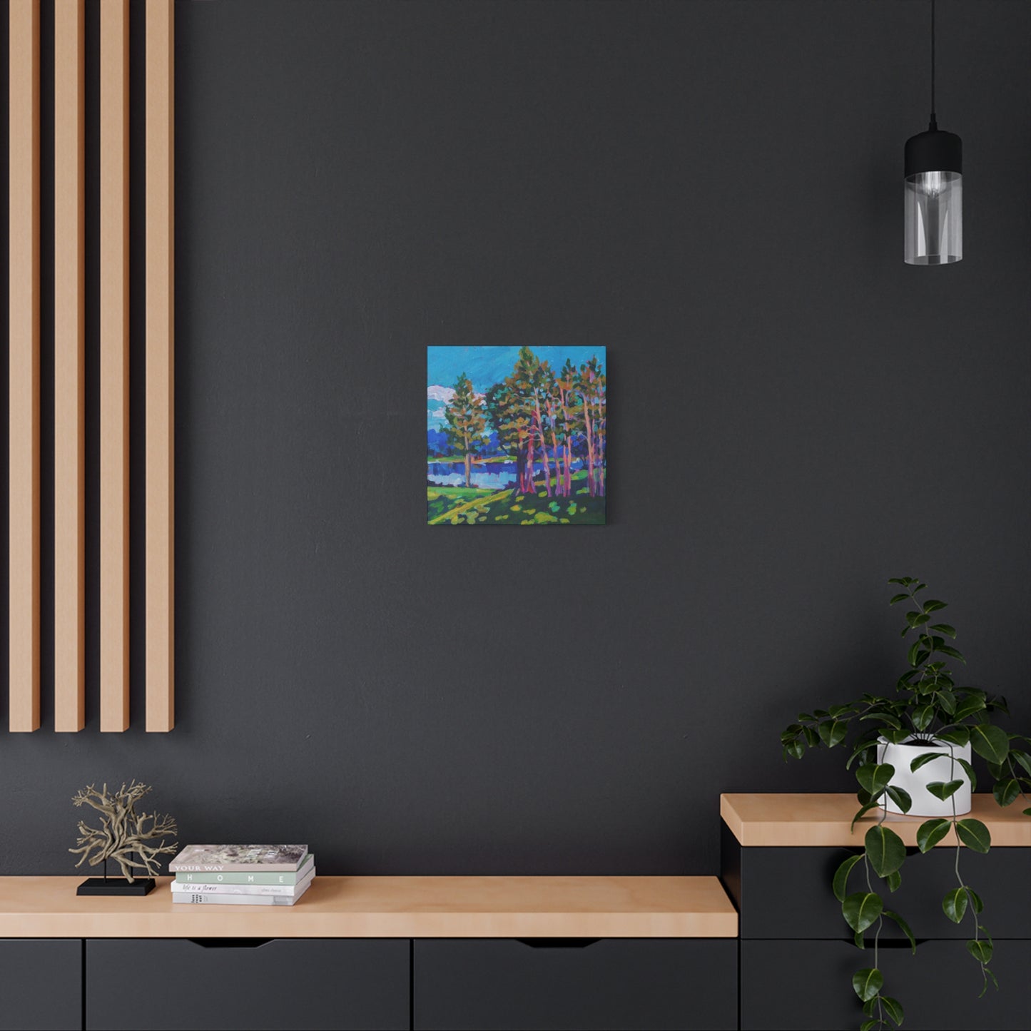 Happy Little Trees—Matte Canvas, Stretched, 1.25"