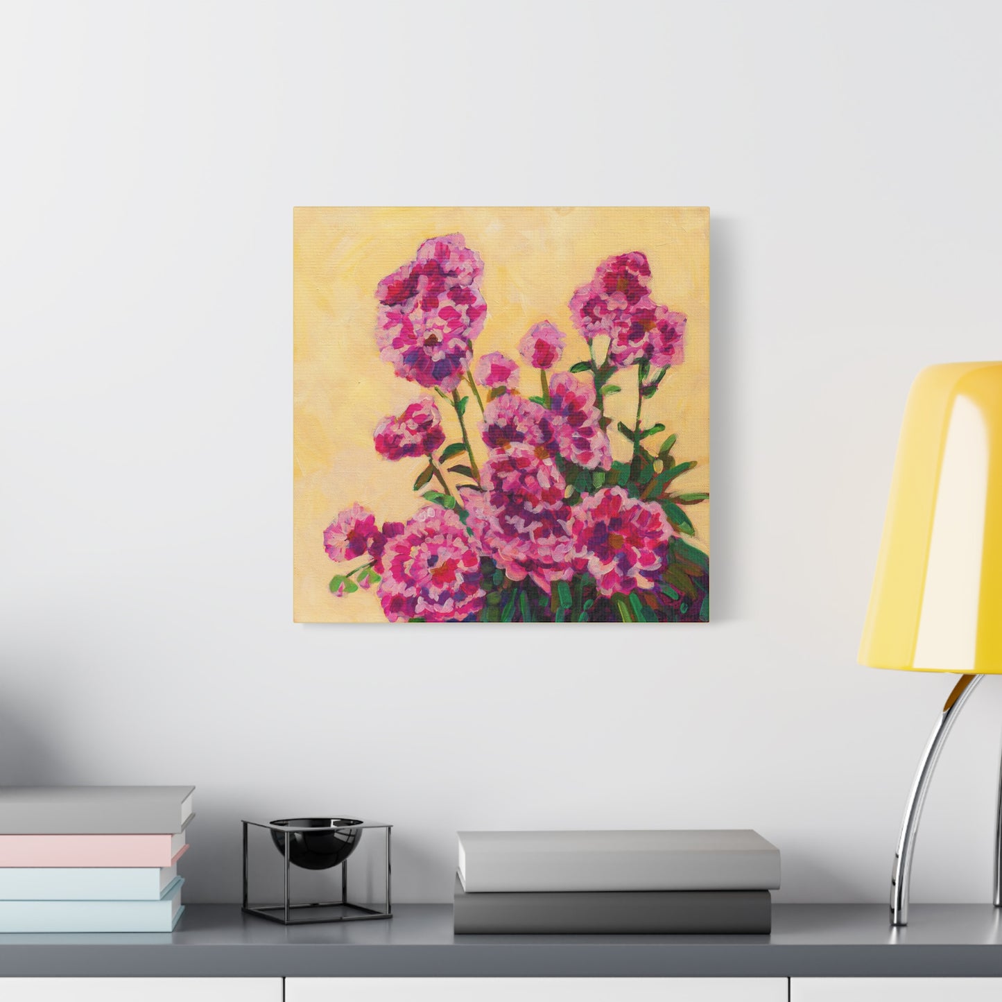 Pink Peonies—Matte Canvas, Stretched, 1.25"