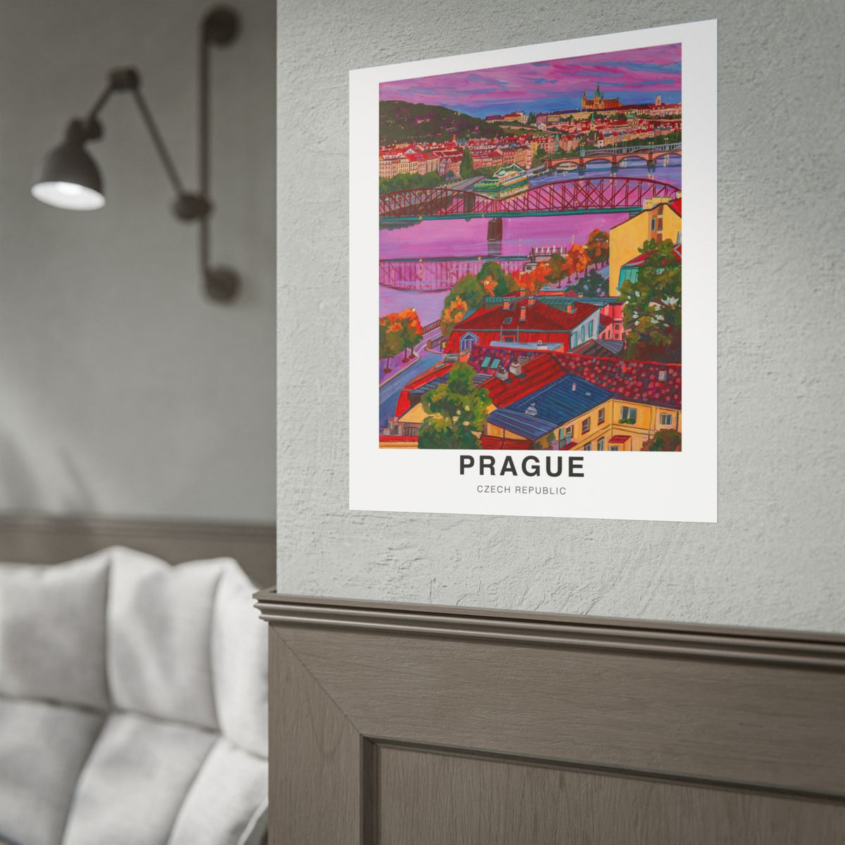 Postcards from Europe- Prague: Travel Posters Souvenirs