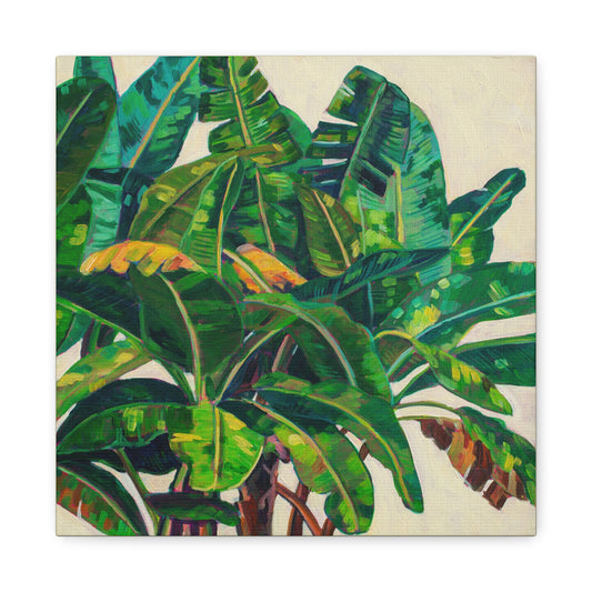 Palm Detail #11 —Matte Canvas, Stretched, 1.25"