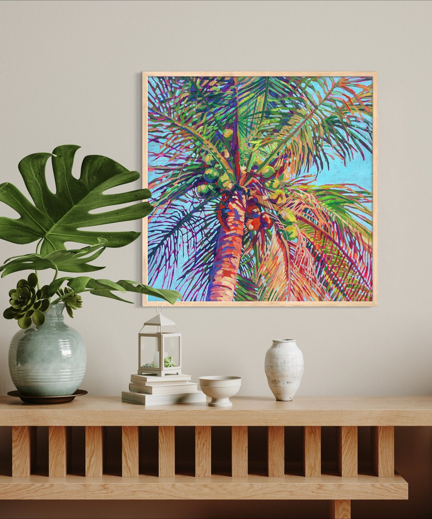 Coconut Palm 8 original painting