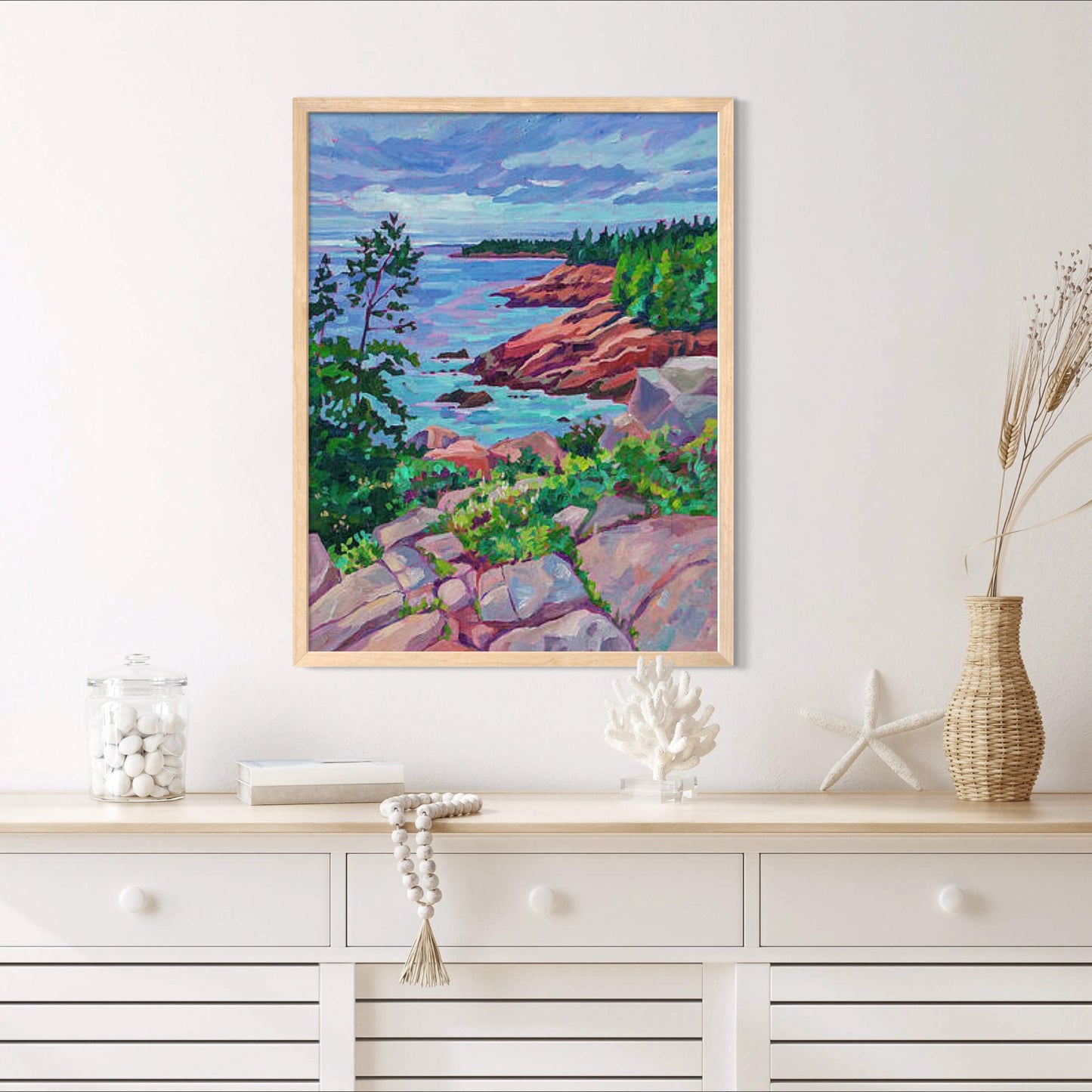 Exploring Acadia original painting
