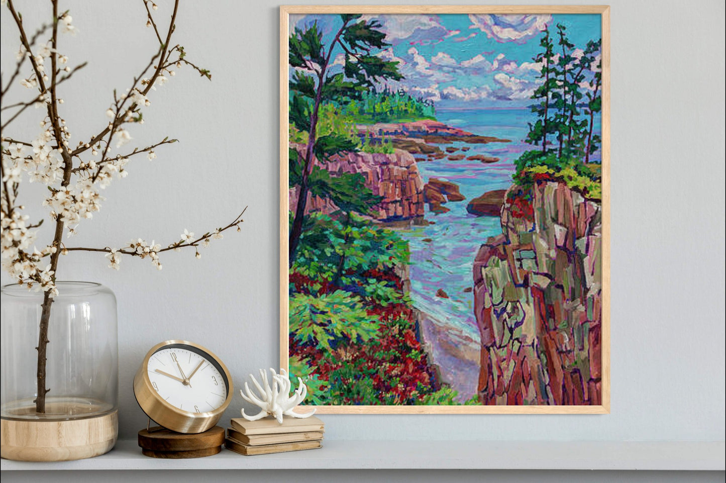 Raven's Nest 1 Acadia Maine original painting