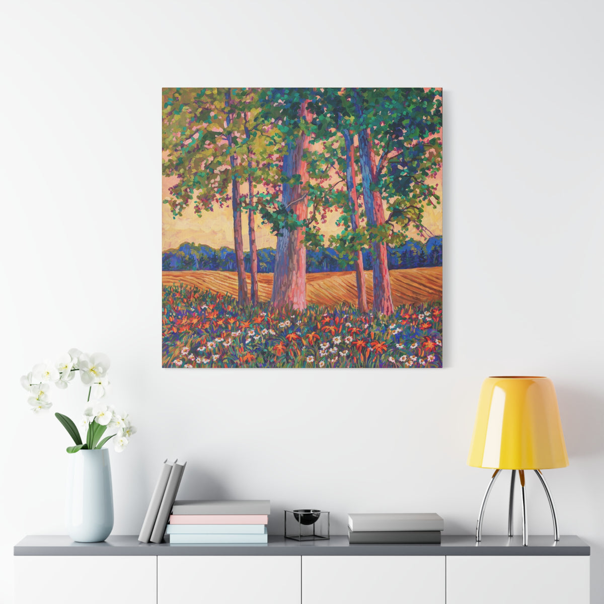 Absorbing the Light—Matte Canvas, Stretched, 1.25"