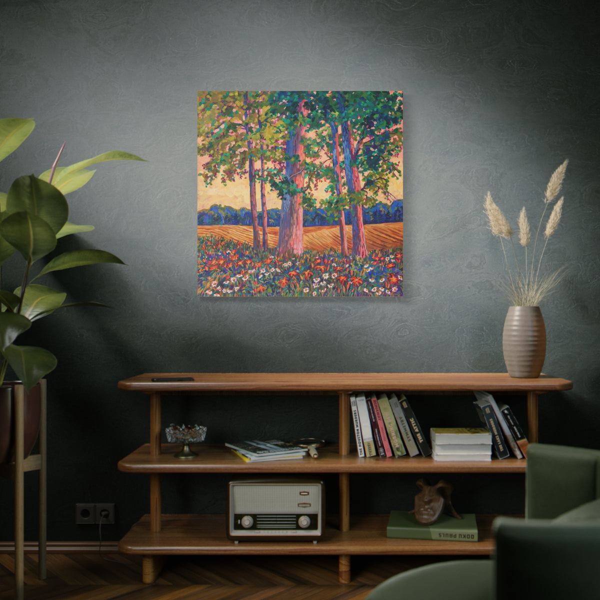 Absorbing the Light—Matte Canvas, Stretched, 1.25"