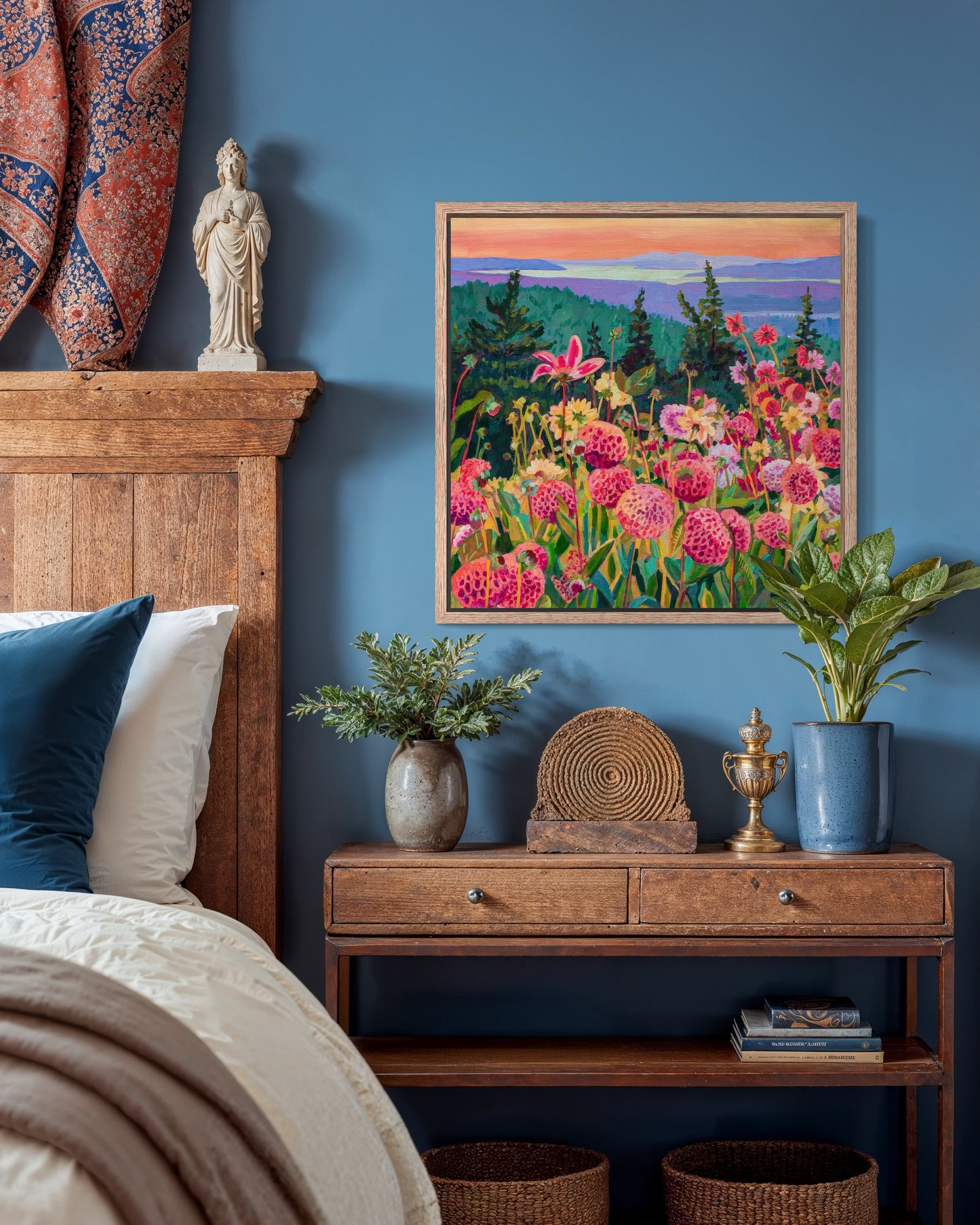 Wonder garden series- Dahlias at Dusk