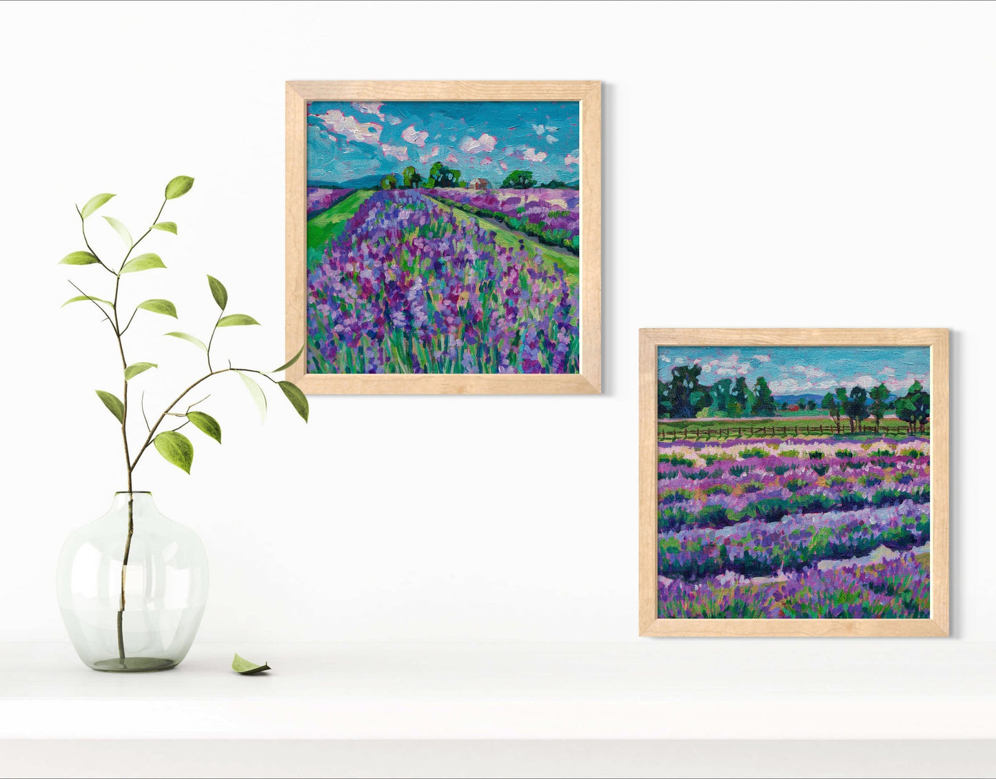 Lavender fields 4 original painting