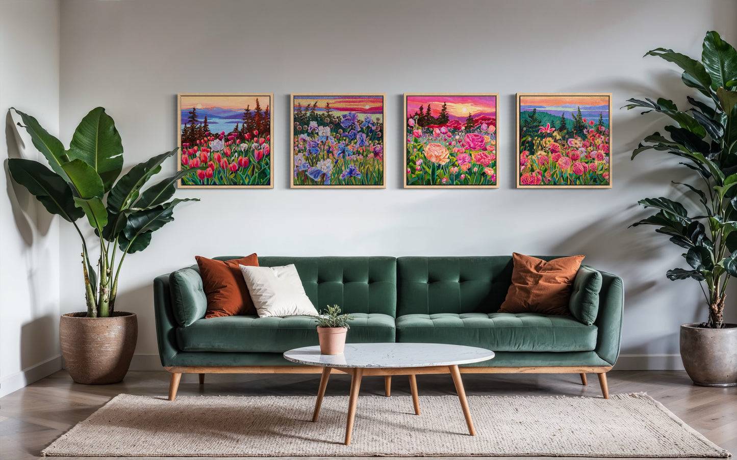 Wonder garden series- Tulips Above the Water