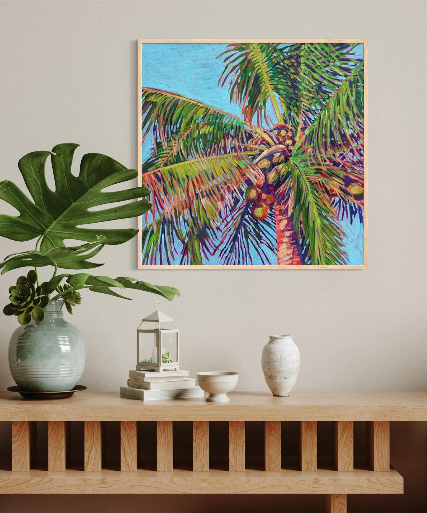 Coconut Palm 9 original painting