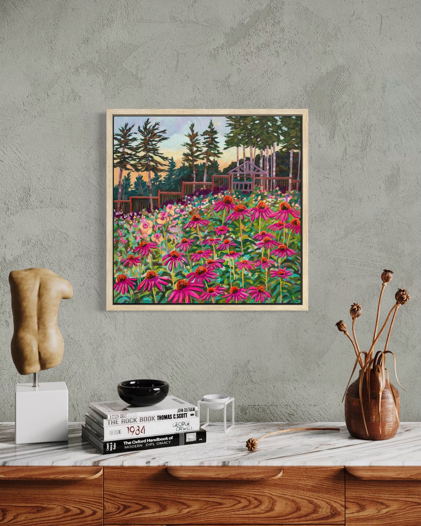 Wonder garden series- Purple Cornflowers