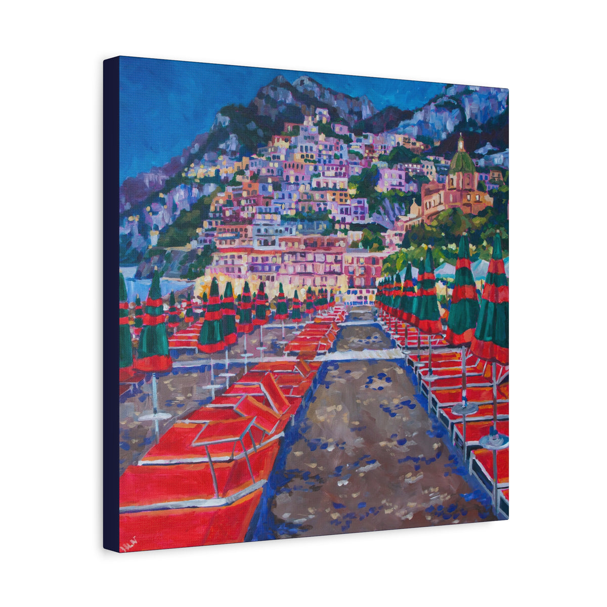 Positano at Dusk —Matte Canvas, Stretched, 1.25"
