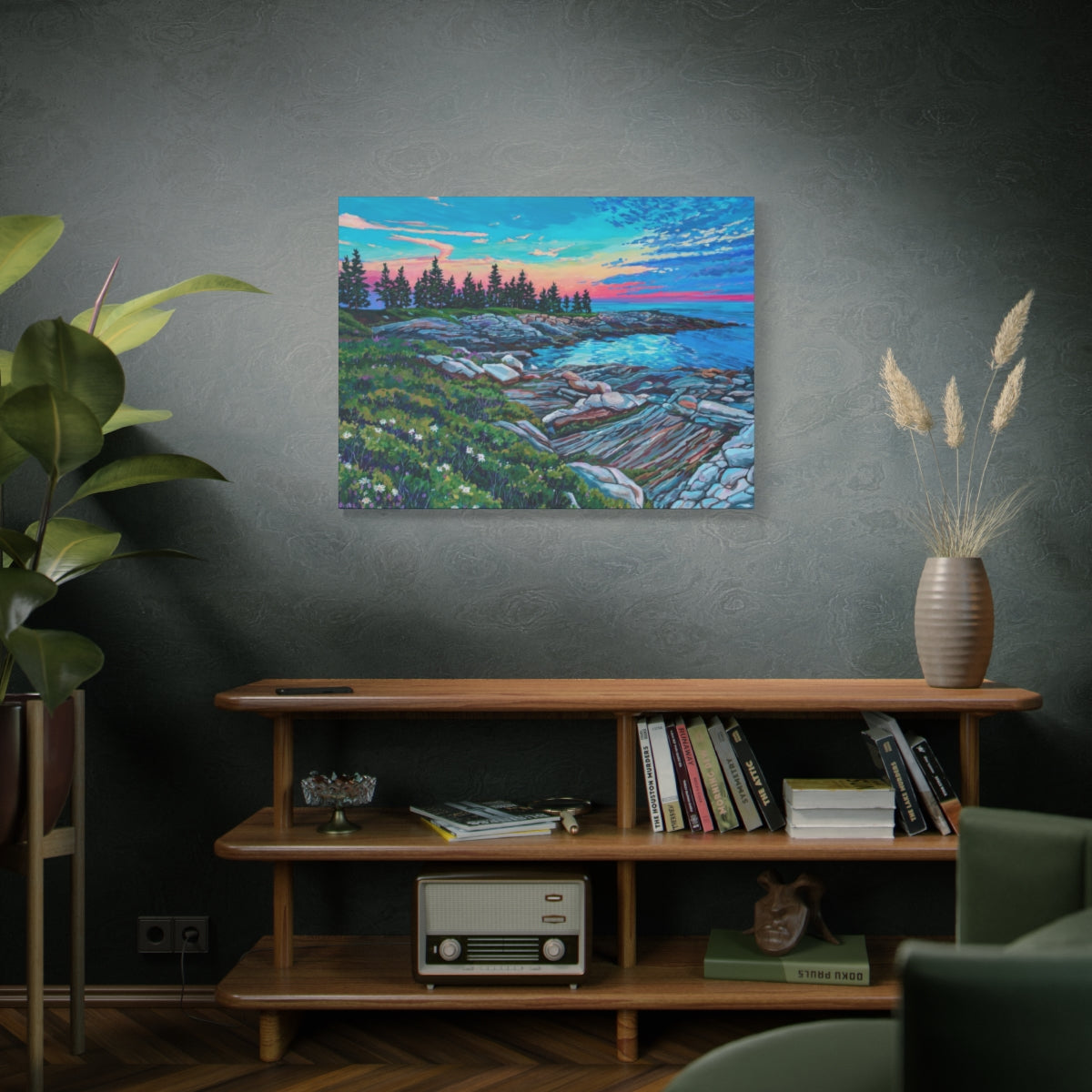 Pemaquid Point Sunset Maine—Matte Canvas, Stretched, 1.25"