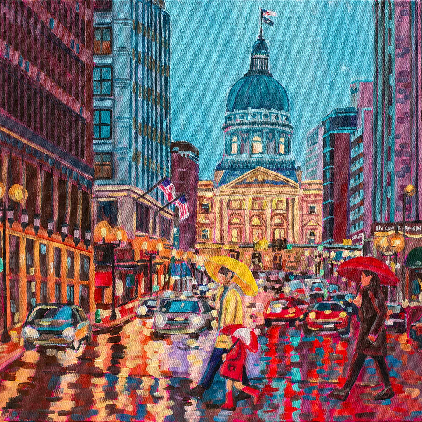 Rush hour reflections