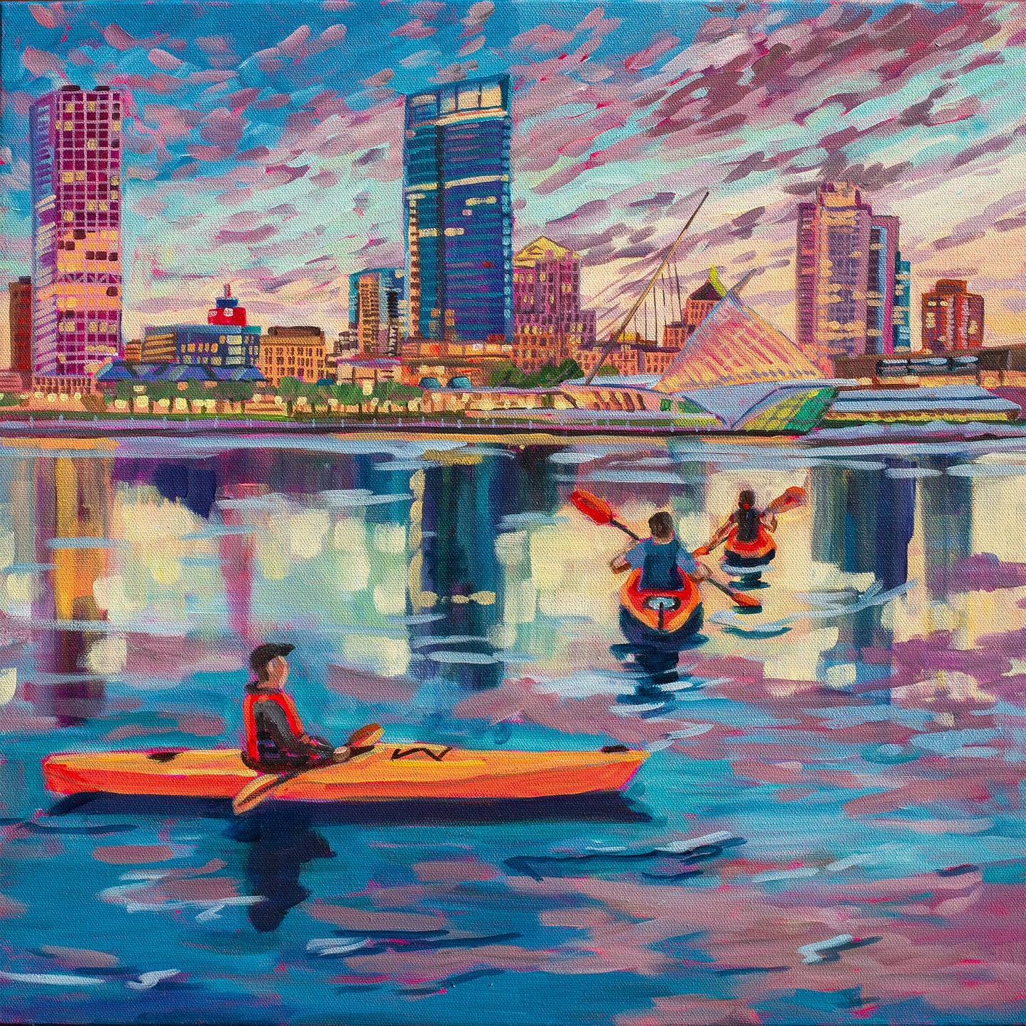 Sunset Kayak- Milwaukee