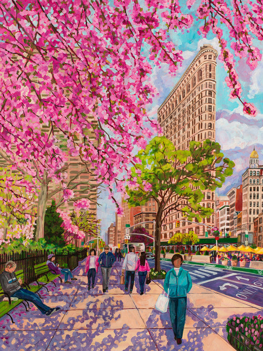 Flatiron Building in Spring-NYC