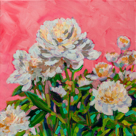 White Peonies