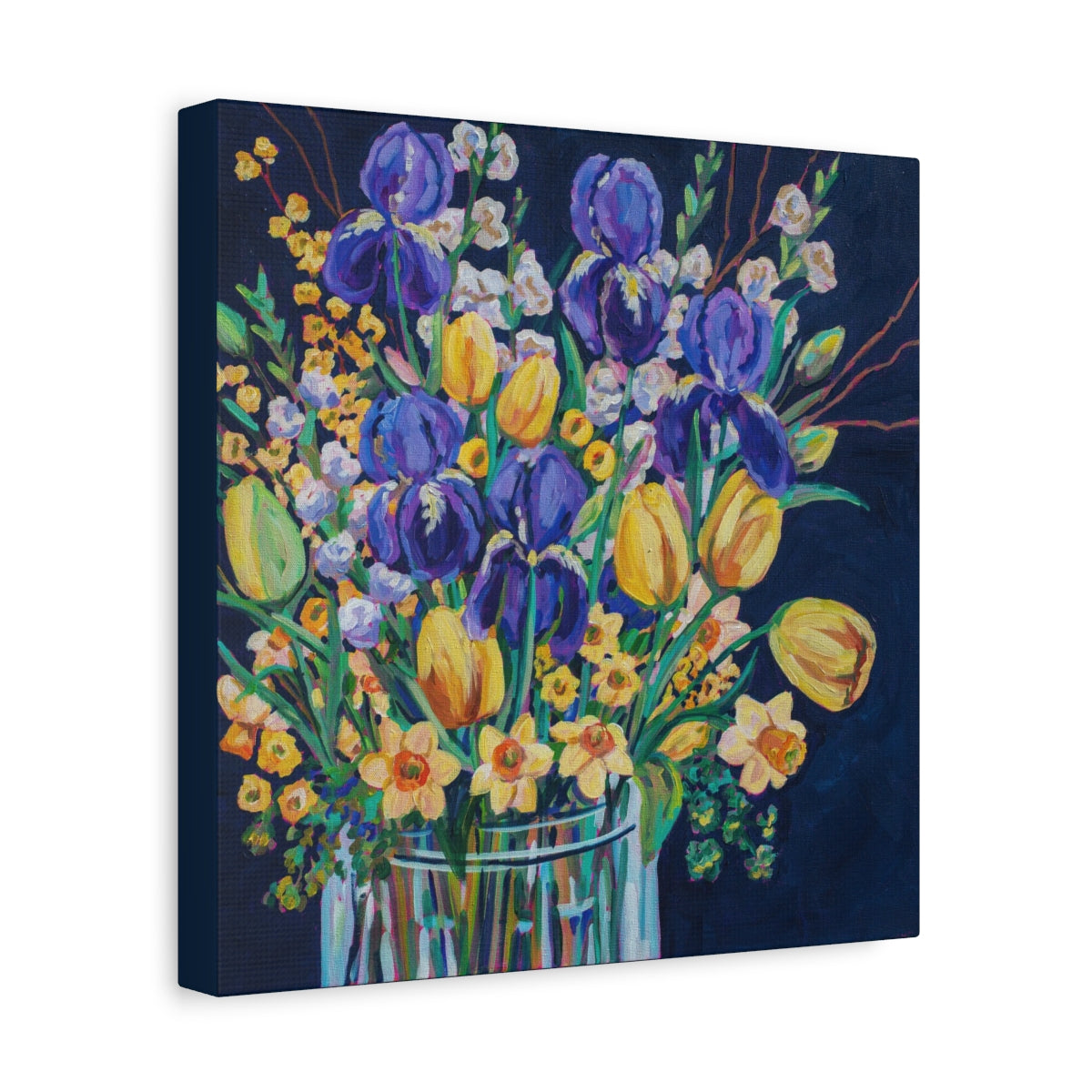 Spring Florals Still life—Matte Canvas, Stretched, 1.25"