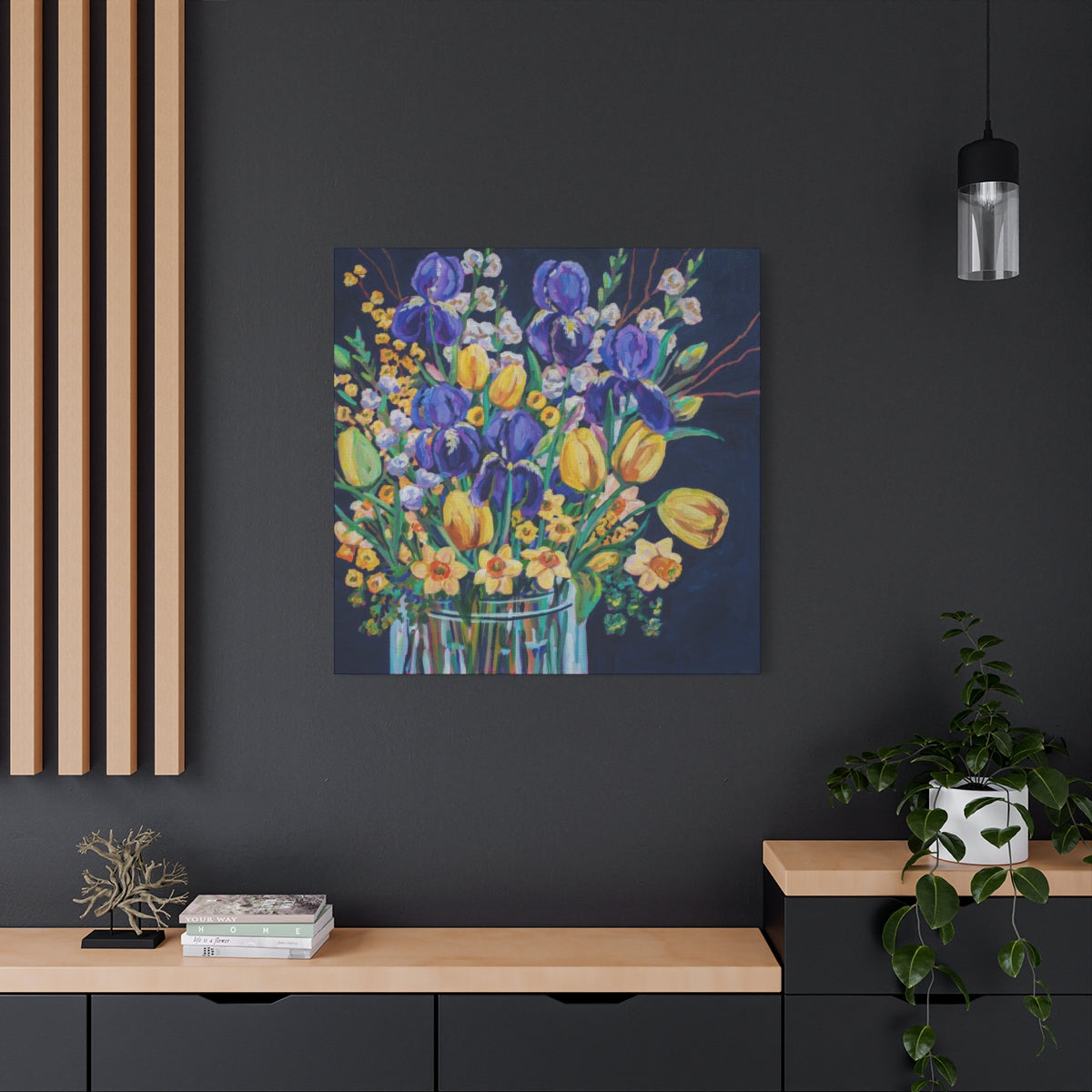 Spring Florals Still life—Matte Canvas, Stretched, 1.25"