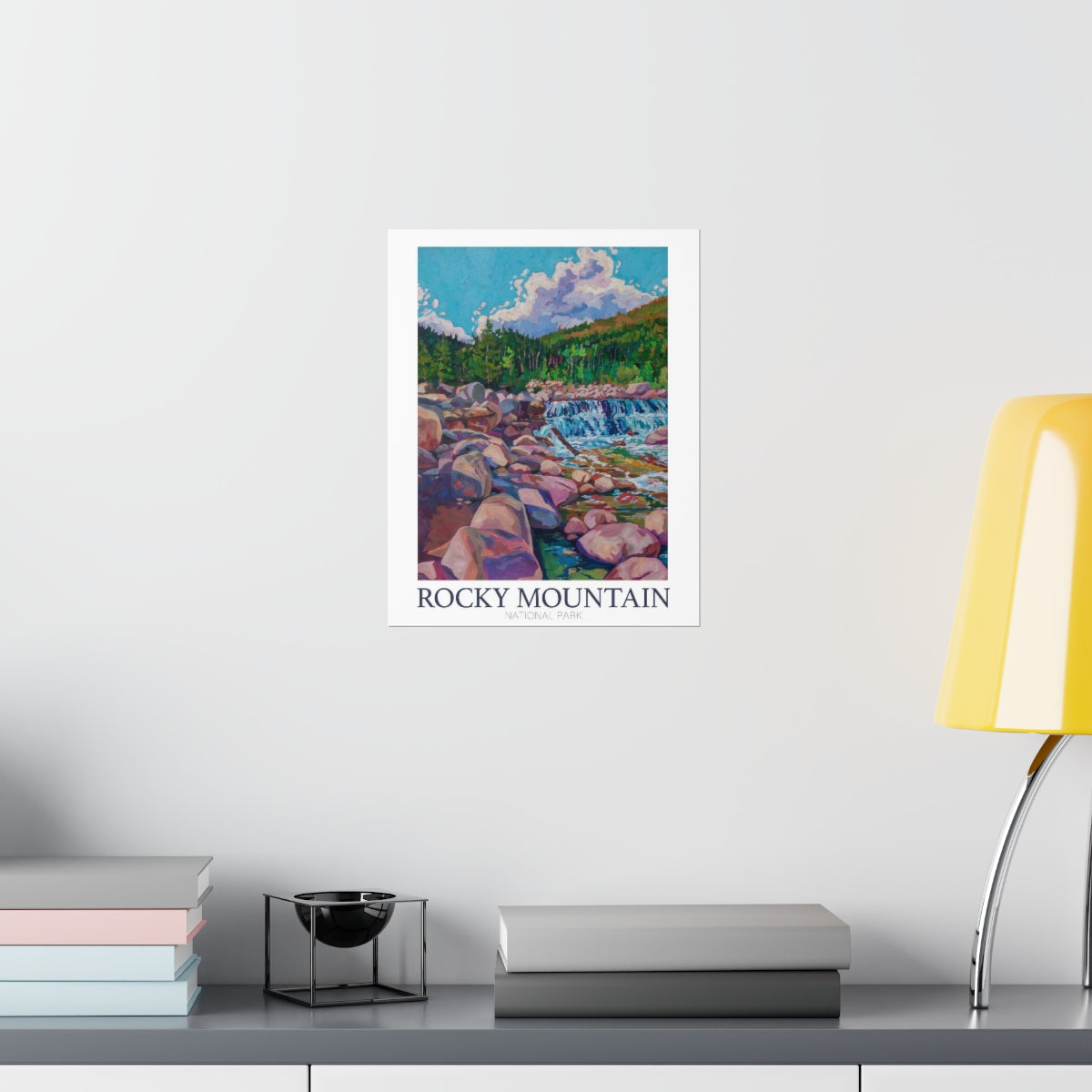 *Rocky Mountain National Park Matte Vertical Poster