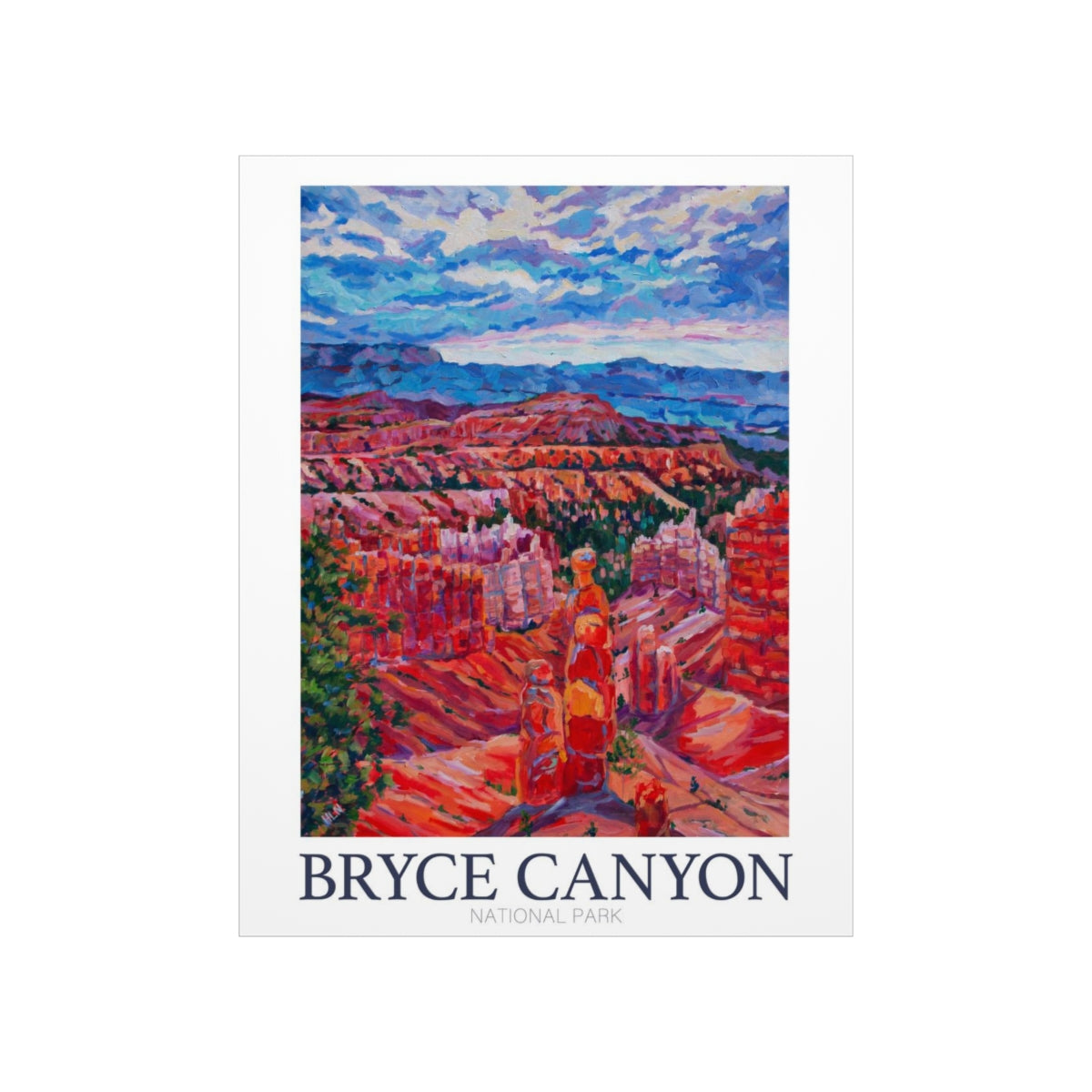 *Bryce Canyon National Park  Matte Vertical Poster