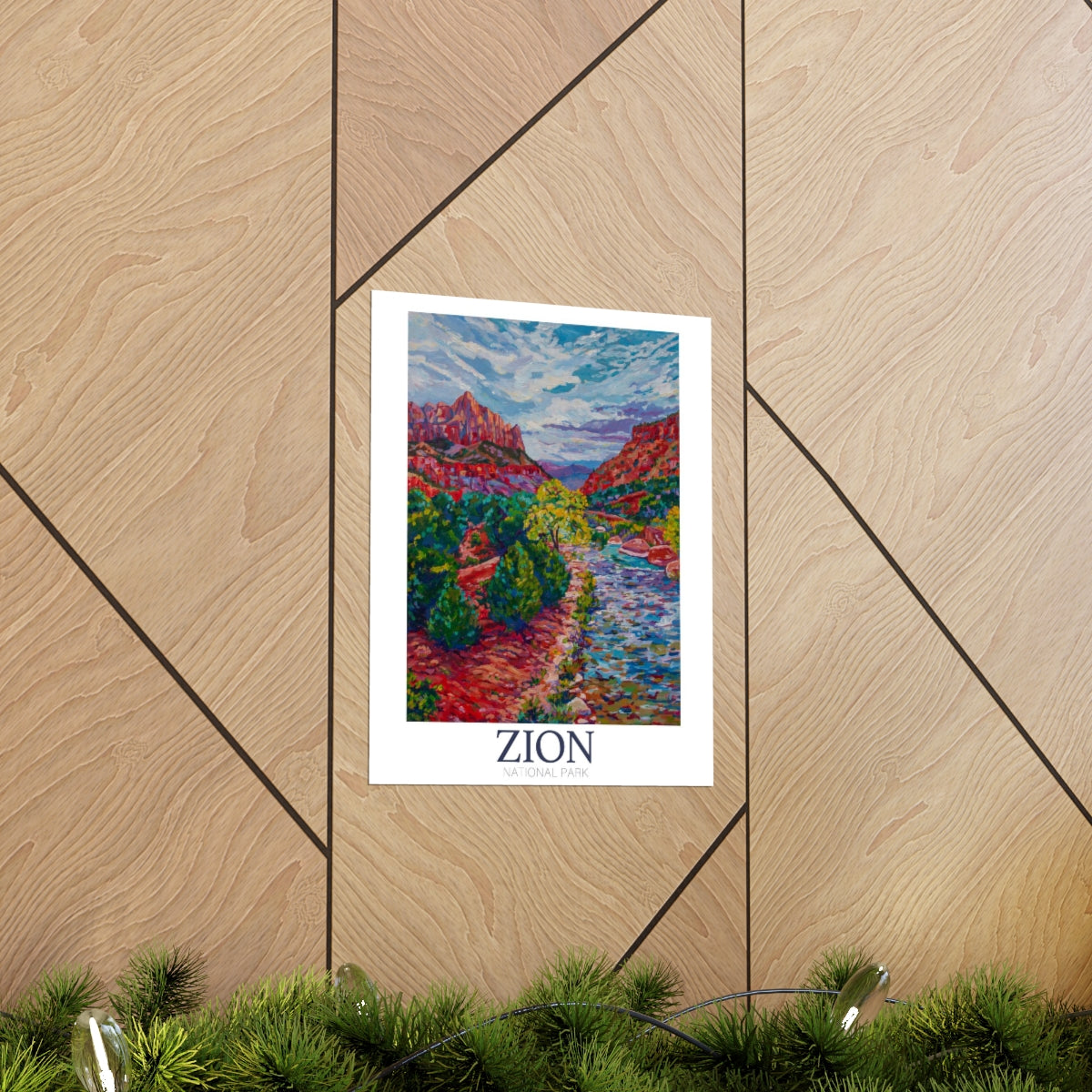 *Zion National Park Matte Vertical Posters