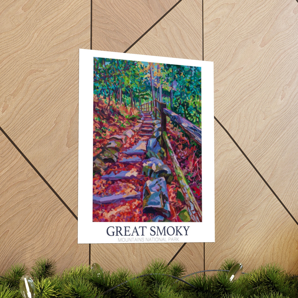 *Great Smoky Mountains National Park Matte Vertical Poster